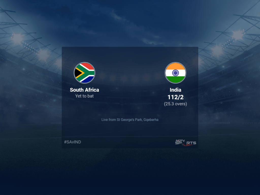 South Africa vs India live score over 2nd ODI ODI 21 25 updates | Cricket News