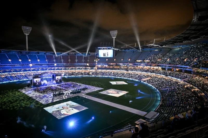 Shane Warne memorial Service