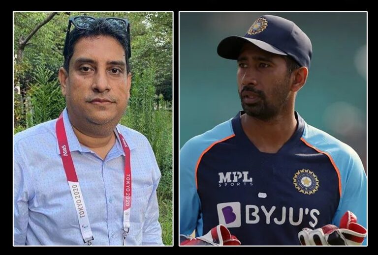 Big Breaking: Boria Majumdar Banned for 2 Years for Intimidating Wriddhiman Saha
