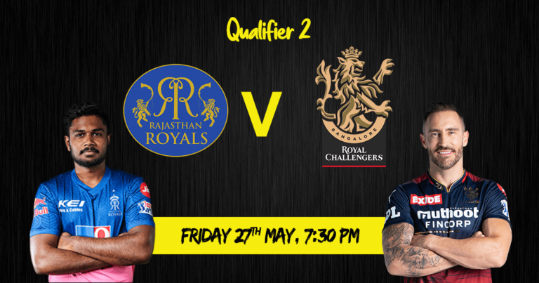 IPL 2022 RR vs RCB Qualifier Big Win Match Prediction