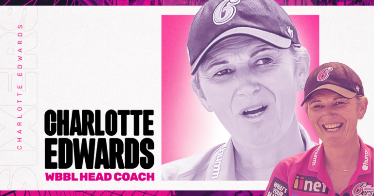 Charlotte Edwards named Sydney 6ers new WBBL head coach