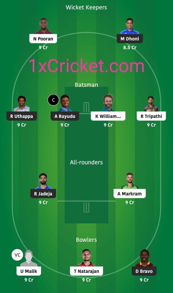 SRH vs CSK Big Win Fantasy Tips
