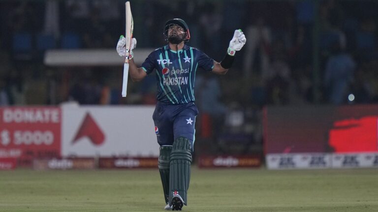 Babar Azam 110*, Mohammad Rizwan 88* as Pakistan cruise to ten-wicket win