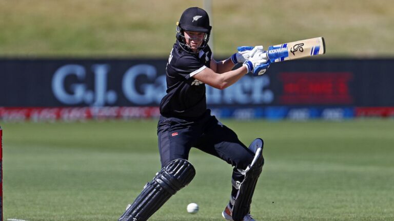 Eden Carson stars on ODI debut as New Zealand spinners dominate