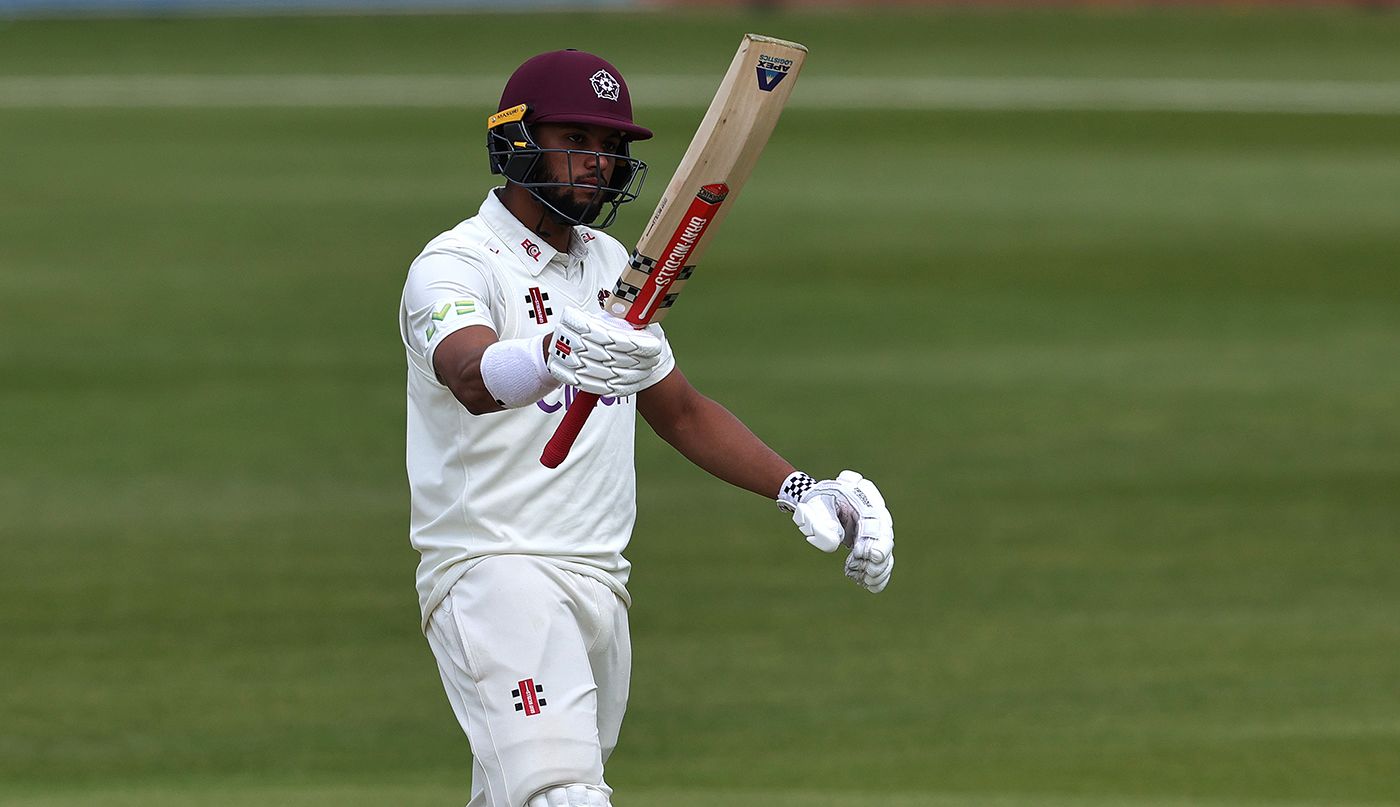 Emilio Gay makes hay for Northants as Surrey's pace-setters are forced to toil