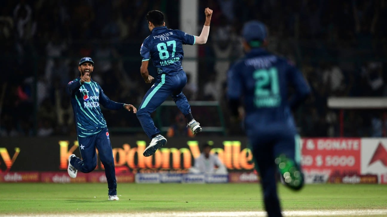 Haris Rauf closes out a thriller as Pakistan square series in three-run win