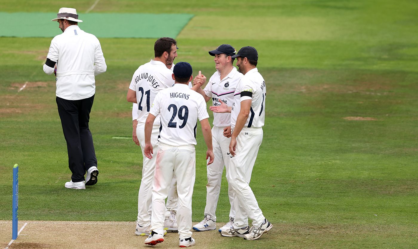 Middlesex make light work of ten-wicket victory to push promotion hopes