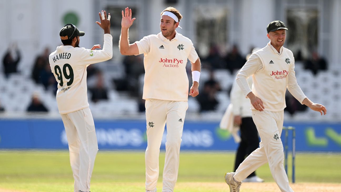 Nottinghamshire secure promotion as push for win over Durham enters final day