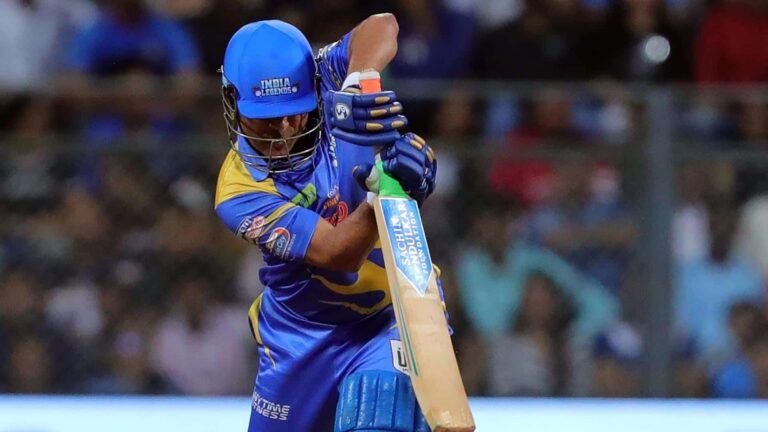 Sachin Tendulkar’s Batting Masterclass Power India Legends to a 40-run Win Over England Legends – ProBatsman
