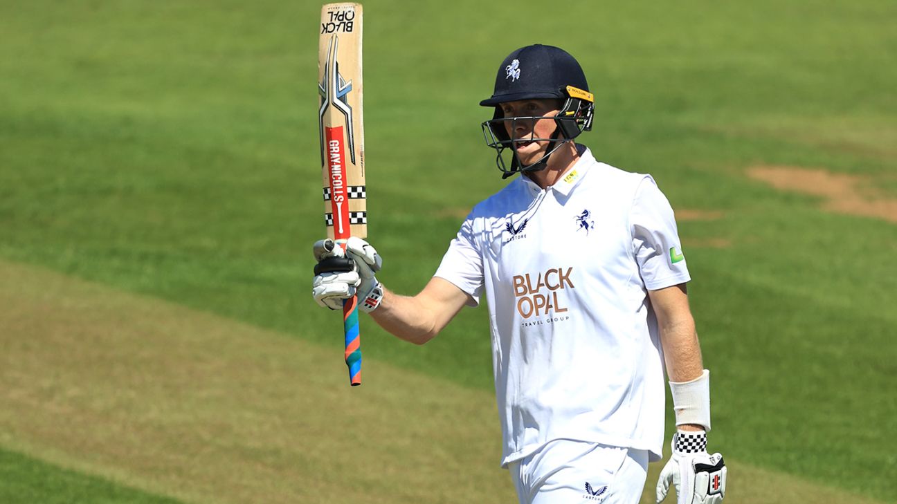 Stevo Day provides fitting backdrop as Kent confirm Division One survival