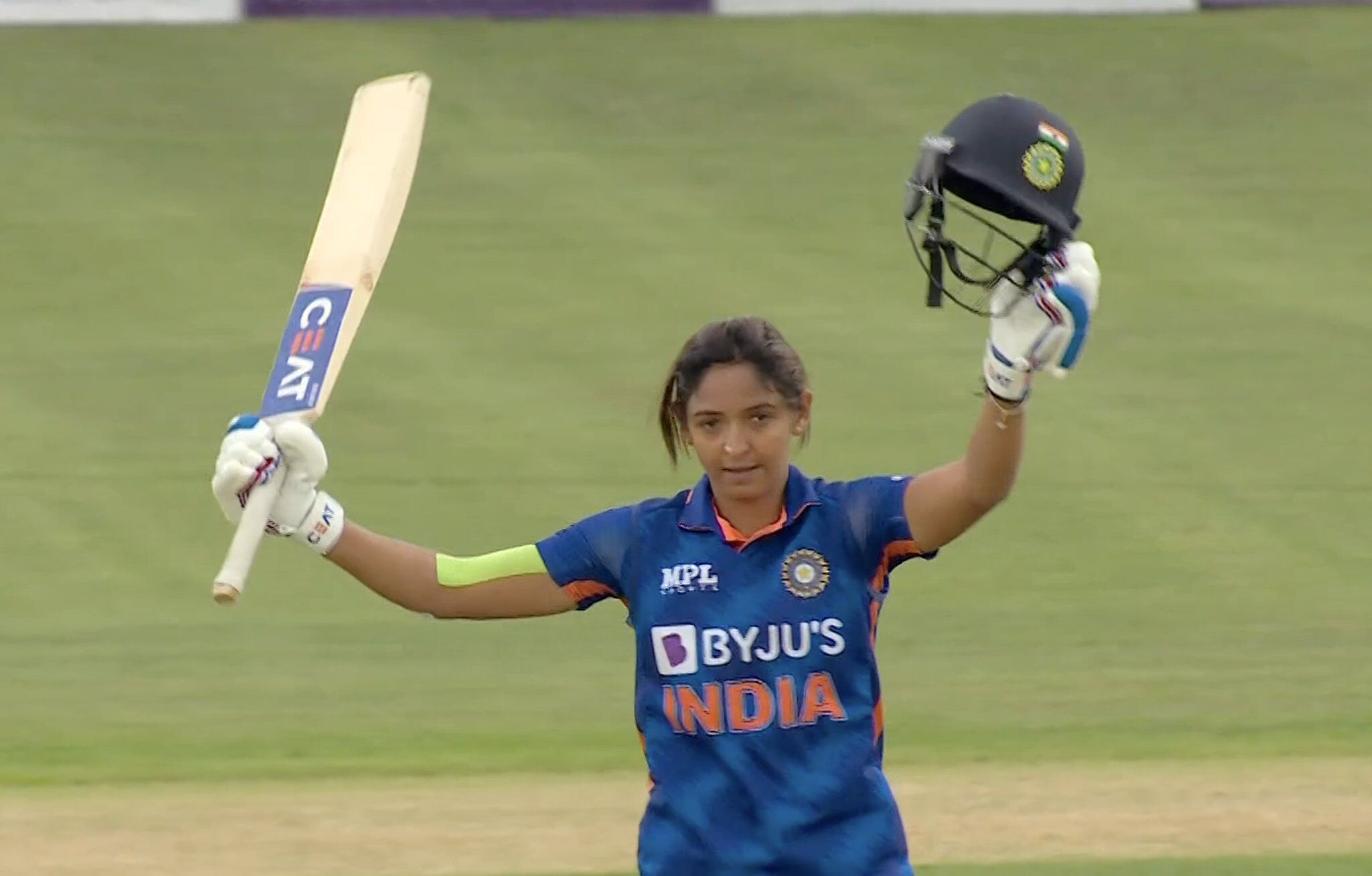WATCH: Harmanpreet Kaur scores her fifth ODI century