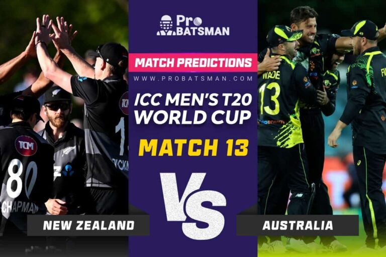 AUS vs NZ Match Prediction – Who Will Win Today’s Match of T20 World Cup 2022 Between Australia & New Zealand? – ProBatsman