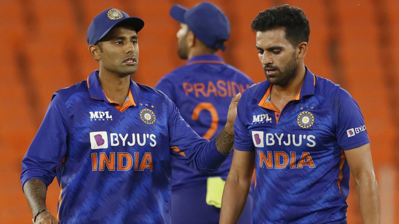 Deepak Chahar out of remaining South Africa ODIs with back stiffness
