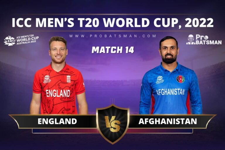ENG vs AFG: Top 5 Players to Pick in Dream11 Team For England vs Afghanistan, Match 14 of T20 World Cup 2022 – ProBatsman