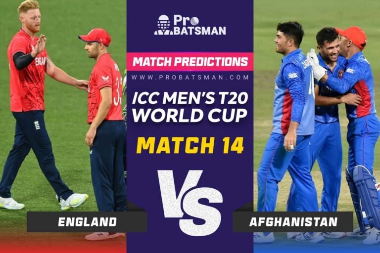 ENG vs AFG Match Prediction – Who Will Win Today’s Match of T20 World Cup 2022 Between England & Afghanistan? – ProBatsman