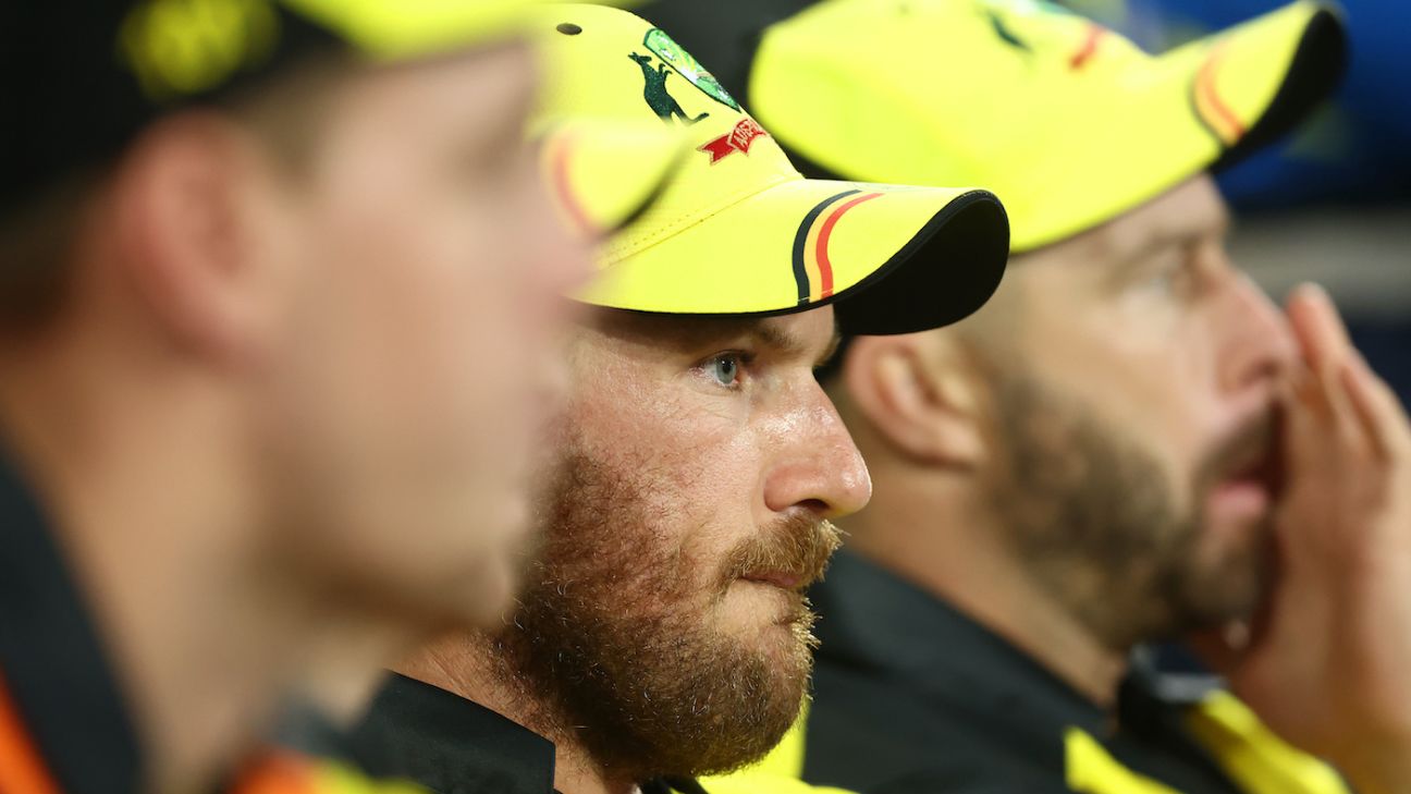 Finch: Australia's 'fate out of our own hands to a point' following heavy defeat to New Zealand