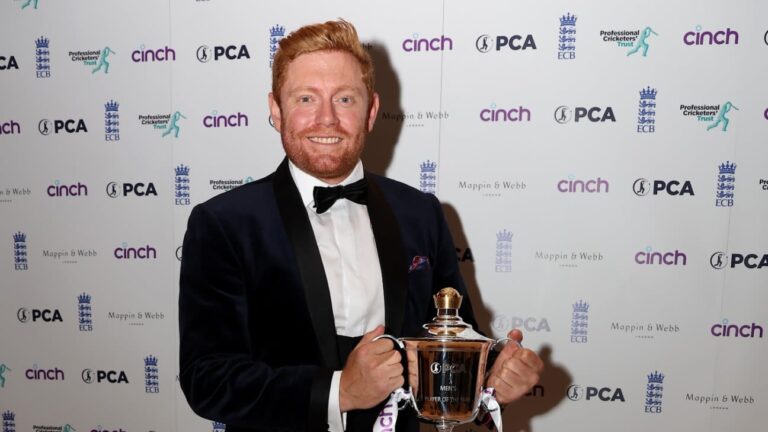 Jonny Bairstow, Nat Sciver named as PCA Players of the Year at annual awards