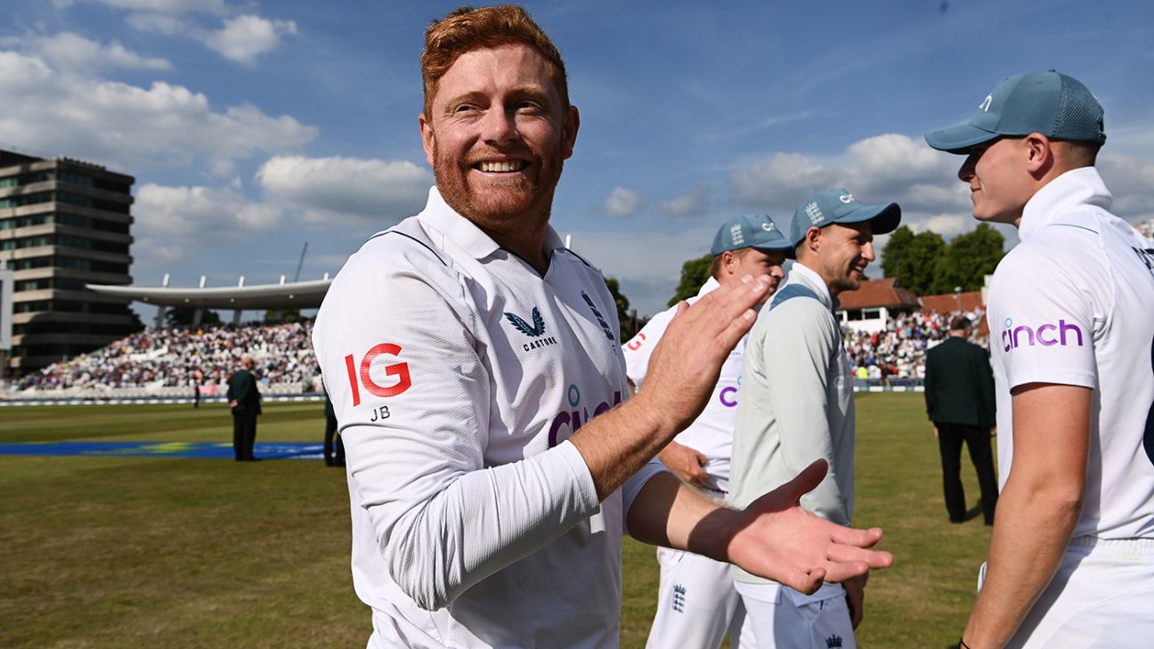 Jonny Bairstow claims Bob Willis Trophy, Jordan Cox and Freya Kemp among CWC award winners