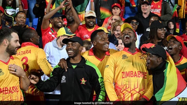 Resurgent Zimbabwe Plan To “Do Damage” In T20 World Cup Super 12   | Cricket News