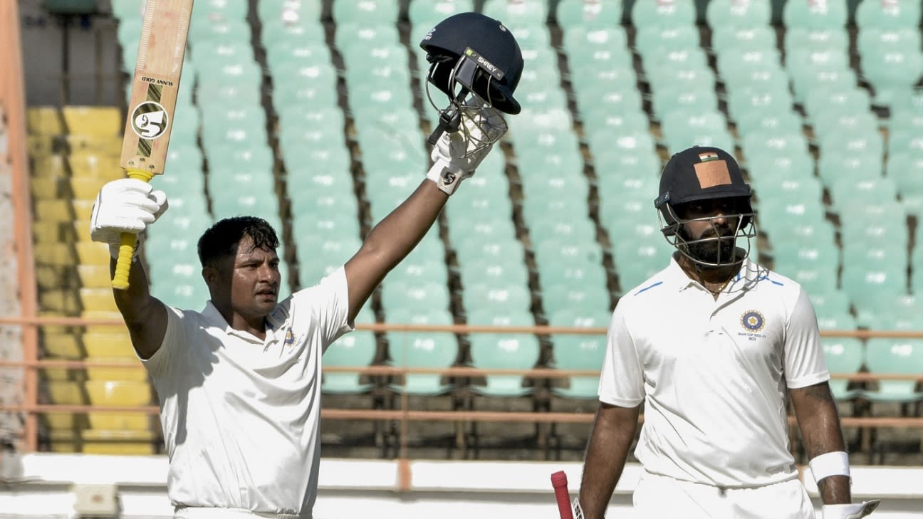 Sarfaraz Khan 125* drives Rest of India after Mukesh Kumar leads with four-for