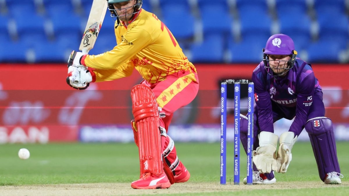 T20 WC: Zimbabwe Thrash Scotland By 5 Wickets To Book Place In Super 12s | Cricket News