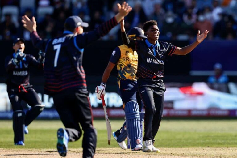 T20 World Cup: Namibia Scripts History, Beat Sri Lanka by 55 Runs – ProBatsman