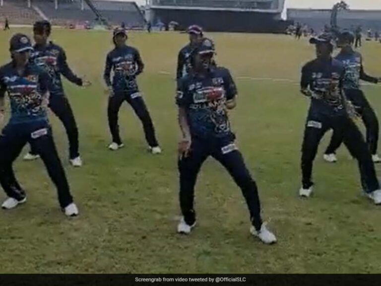 Watch: Sri Lanka Players’ Amazing Dance Post Beating Pakistan In Women’s Asia Cup | Cricket News