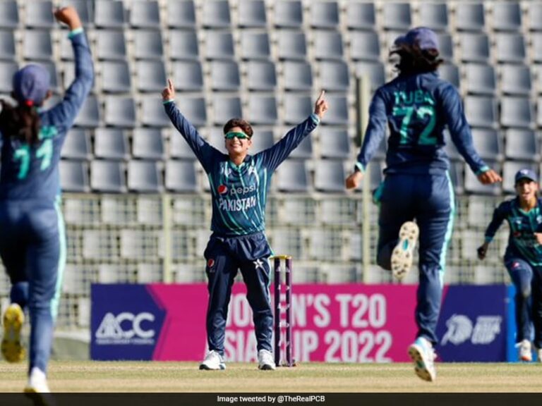 Women’s Asia Cup: Pakistan Shock India For First T20 Win Over Arch-Rivals Since 2016 | Cricket News