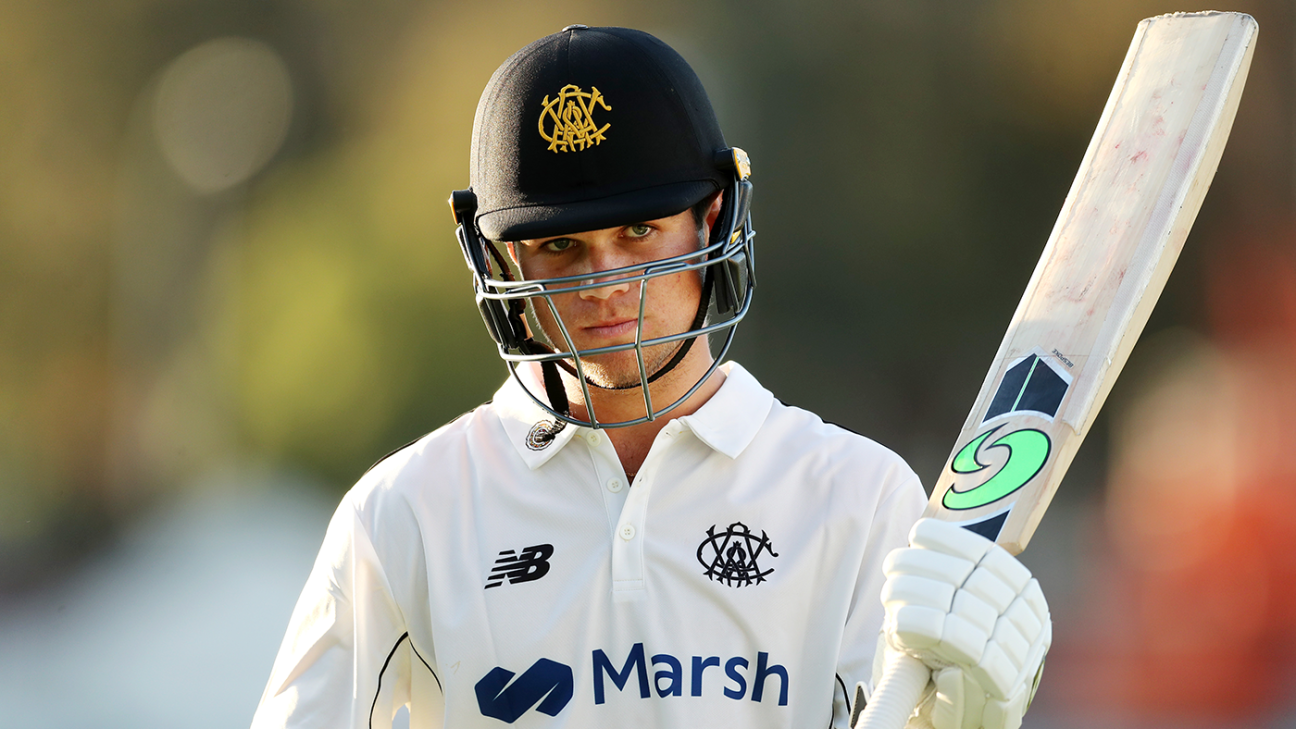 Wyllie's maiden hundred hands Western Australia control