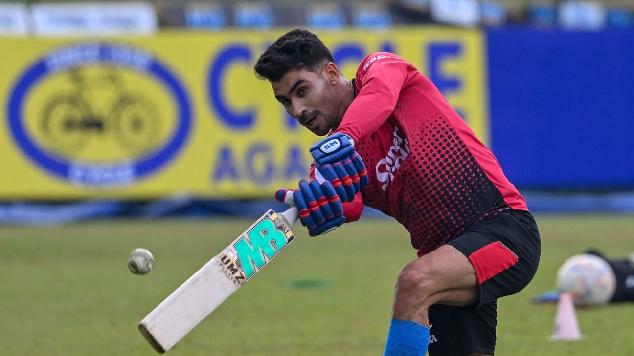Afghanistan bat in bid for series win against Sri Lanka
