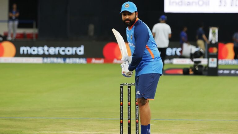 Injury scare for Rohit Sharma during nets ahead of the semi-final against England