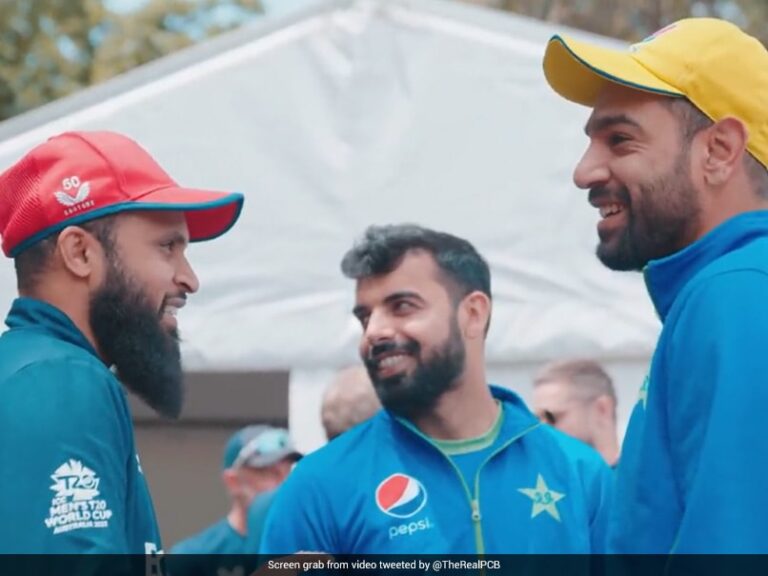 Pakistan, England Players Greet Each Other Ahead Of T20 World Cup Final. Watch | Cricket News