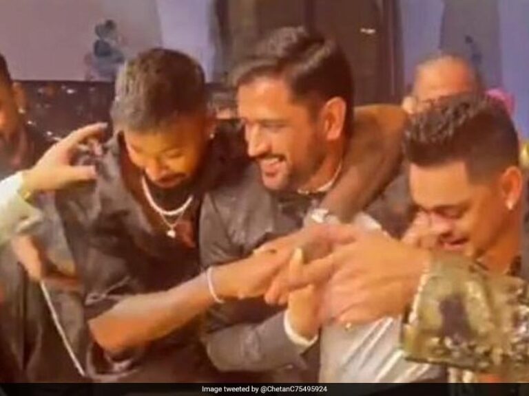 Watch: Video Of MS Dhoni Dancing With Hardik Pandya, Badshah Goes Viral | Cricket News