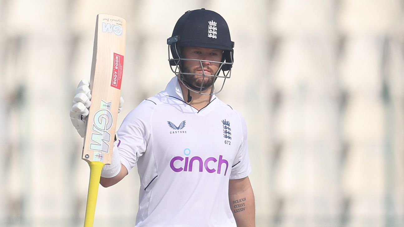 Ben Duckett: 'No real mystery' to Abrar Ahmed's bowling