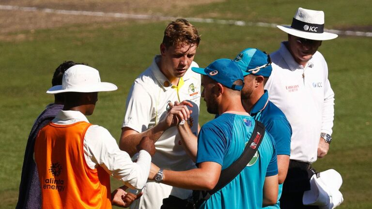 Cameron Green out of Sydney Test with fractured finger