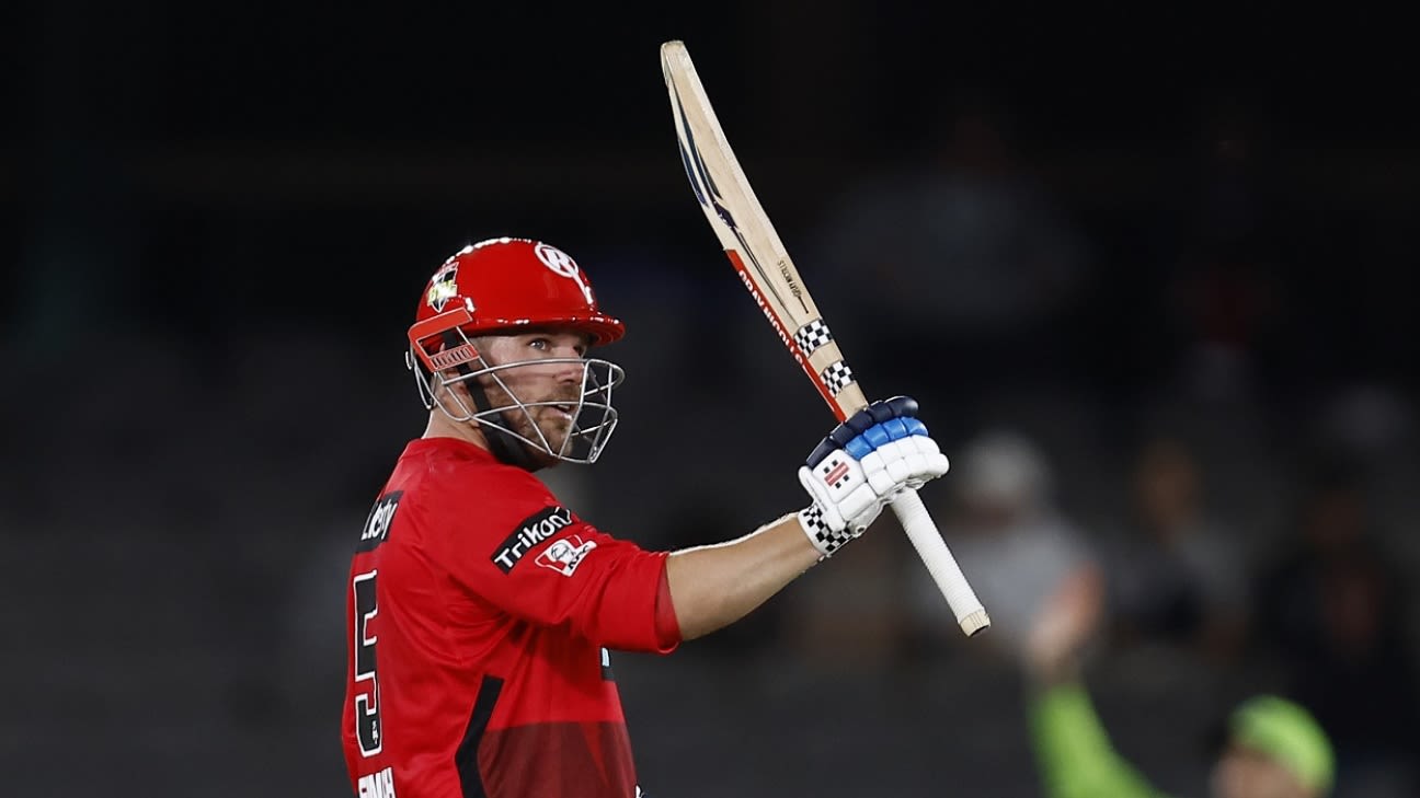 Finch's 43-ball 70 guides Renegades to thrilling win