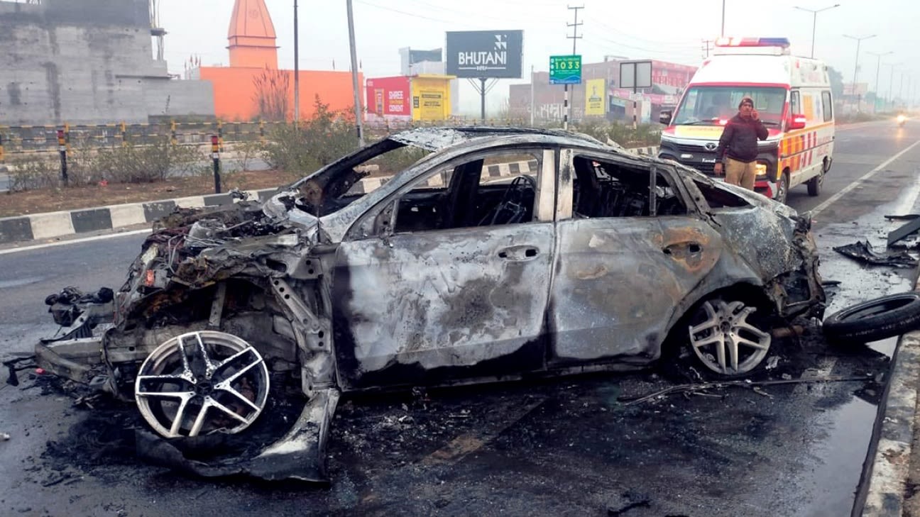 How Rishabh Pant was rescued: 'The car had already caught sparks so I and the conductor rushed to get him out'