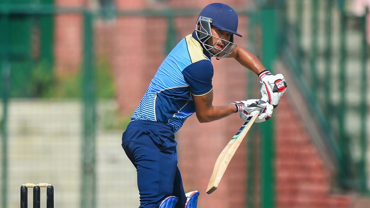 Jackson and Jani play starring roles as Saurashtra win Vijay Hazare Trophy