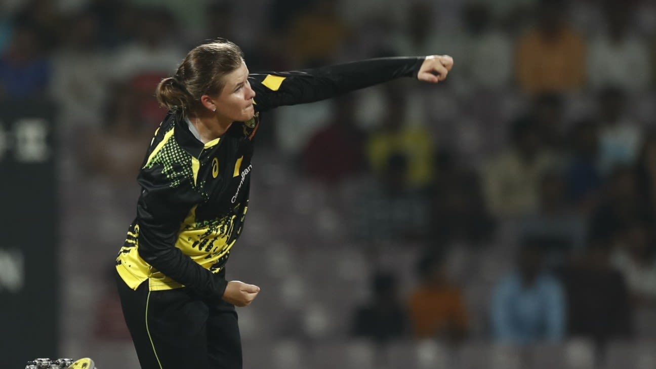 Jess Jonassen ruled out of India series with a hamstring injury