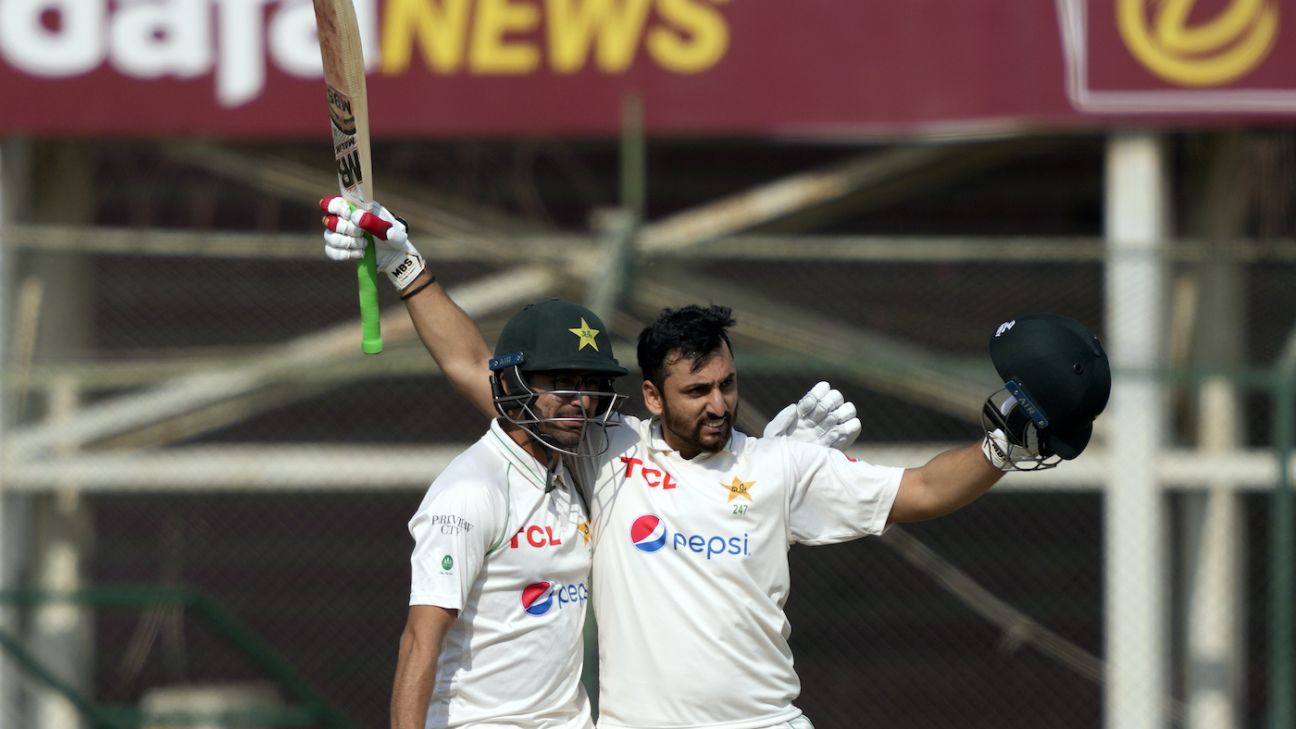 New Zealand's openers steady after Agha Salman's century lifts Pakistan