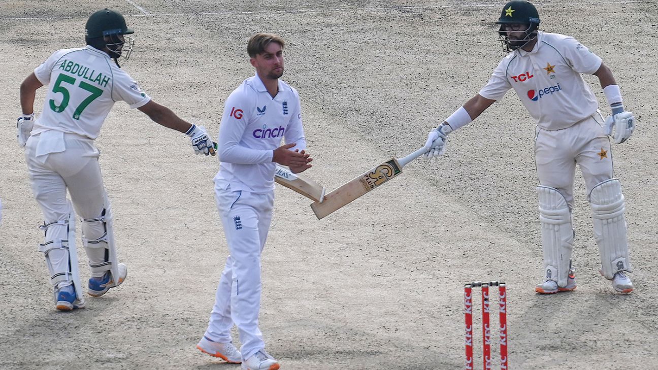 PCB chairman slams Rawalpindi pitch as 'embarrassing' as bowlers toil in Test