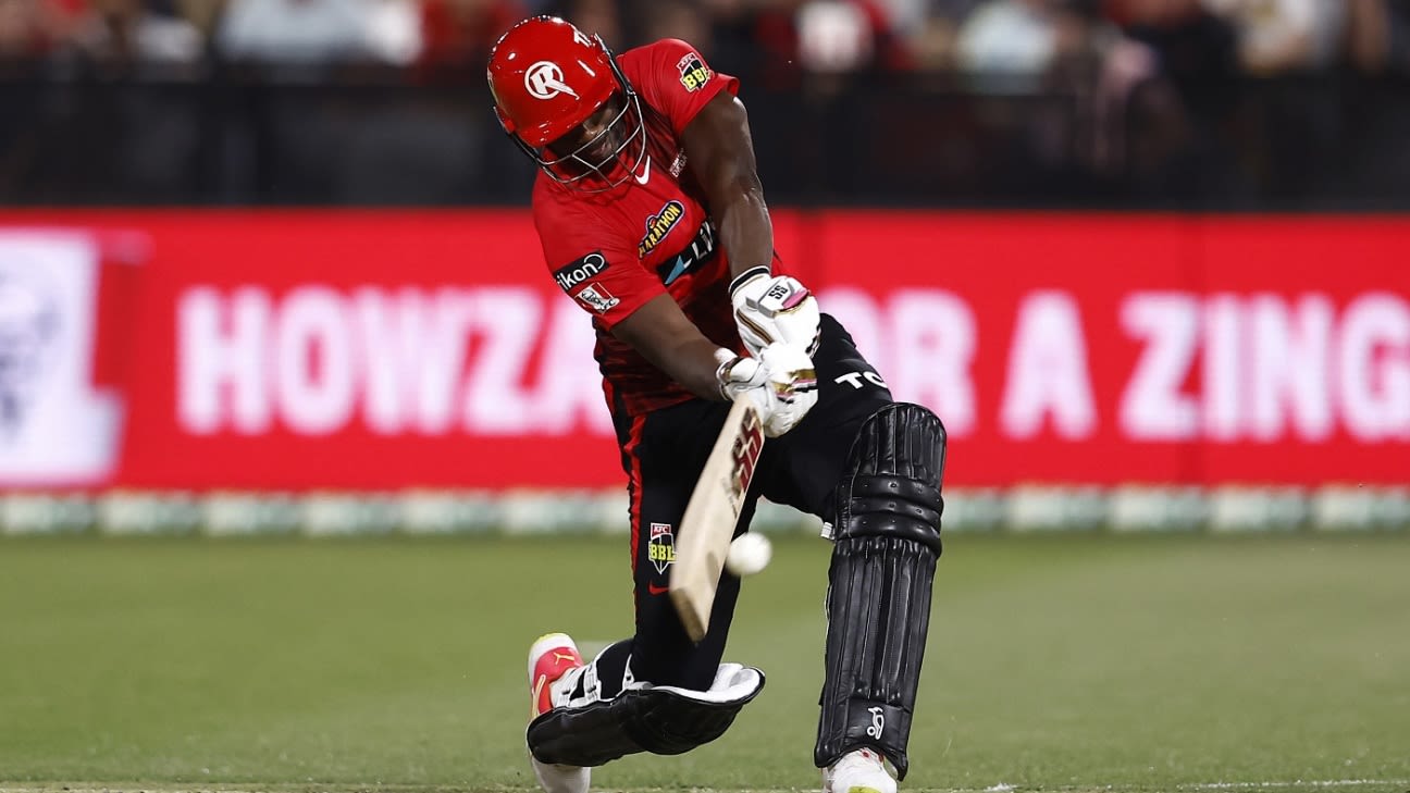 Russell's fifty counters Neser's hat-trick as Renegades seal third straight win