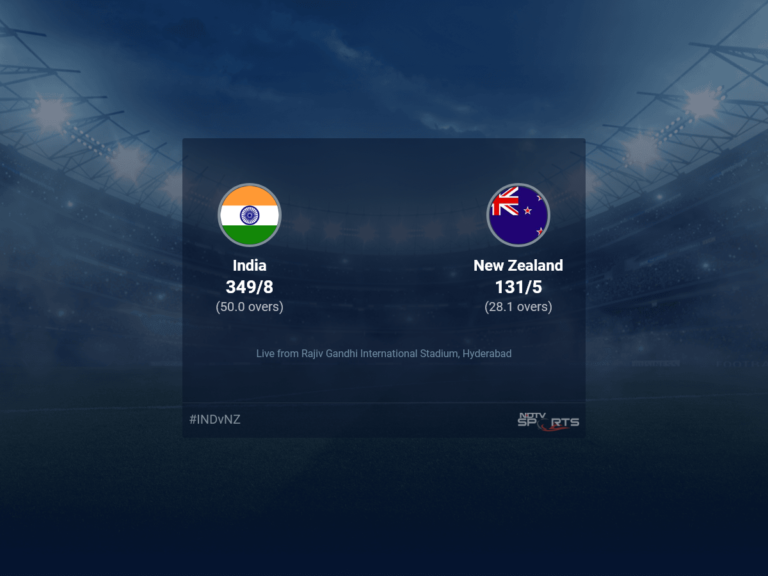 India vs New Zealand live score over 1st ODI ODI 26 30 updates | Cricket News