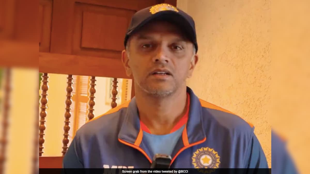 "Can Put Some Fitness Test For Him...": India Batting Coach Smirks At Reports On Rahul Dravid Being Unwell | Cricket News
