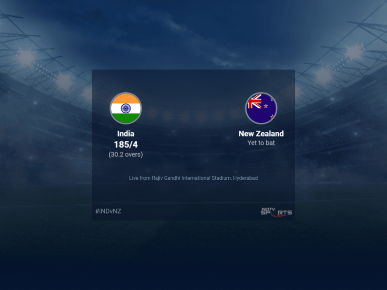 India vs New Zealand live score over 1st ODI ODI 26 30 updates | Cricket News