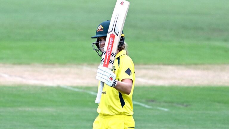 Litchfield credits Mooney’s influence after perfect ODI debut