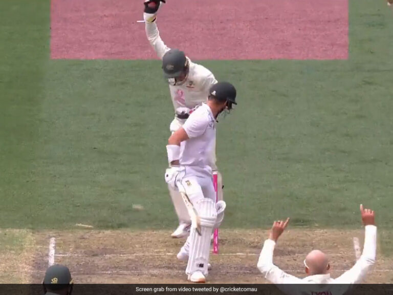 South Africa Star Decides To Leave Nathan Lyon Delivery, Gets Bowled. Watch | Cricket News