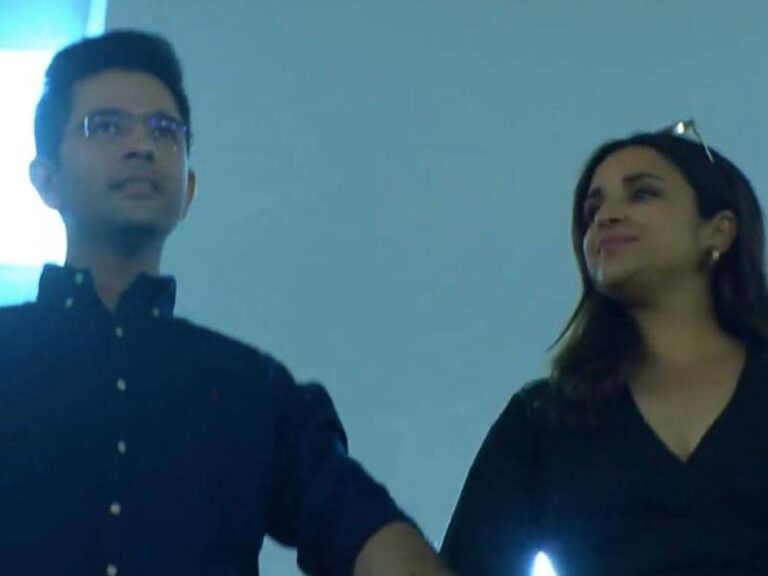 Raghav Chadha, Parineeti Chopra Spotted Watching IPL 2023 Game In Mohali. Twitter Reacts | Cricket News