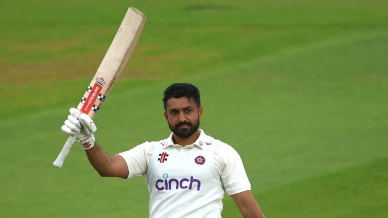 Karun Nair doubles up as Northamptonshire sniff final day victory