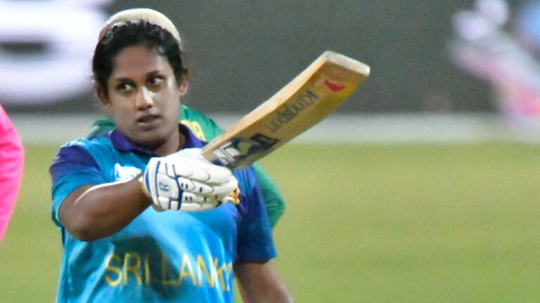 Chamari Athapaththu is the new No. 1 batter in women’s ODIs